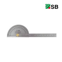 SB 분도기 No.19 눈금 측정 각도