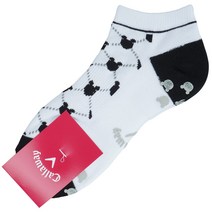 캘러웨이 발목 양말 베어 C22293201, WT