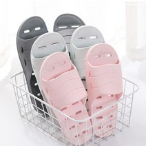 오레아 미끄럼방지 욕실 슬리퍼 낮은 욕실화, 핑크 1P + 그레이 1P, 1개