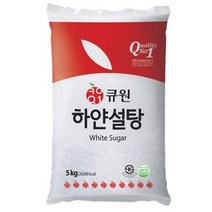 큐원 하얀 설탕, 5kg, 1개