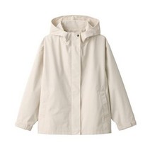 [MUJI] 여성 발수 후드 재킷, 스모키그린M 4550512649786, 스모키그린M 4550512649786