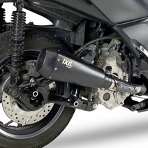 2021 엑스맥스300 익실 머플러 RC1B 블랙 익실 코리아 정품 슬립온, RC1B 머플러블랙