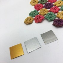 [글리터 전사지] 소분판매 (25cm 정사각) - 열전사지 열전사필름 글리터지, 금색