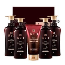 려 진결모 프리미엄 GIFT 선물세트 (진결모490mlx4개+트리트먼트300mlx1개) 신형, 1개