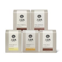 카페인없는 잠잘오는 차 오설록 허브티 10입 5종(캐모마일/루이보스/민트티), 1) 캐모마일 블렌드 10입