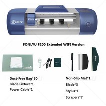 휴대폰수리도구 FONLYU 하이드로 겔 필름 커팅 머신 선샤인 Devia 전화 용 친수성 플로터 Watch Airpods 패, 01 FONLYU F200