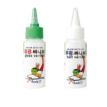 유광바니쉬 무광바니쉬 60ml 공예 DIY 미니어처 긁힘방지 습기차단 보호 코팅제, 무광바니쉬60ml, 1개