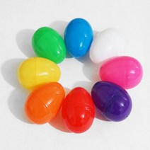 PVC 계란모형 케이스 에그볼 대 소 40입 4*6cm, 계란케이스 소