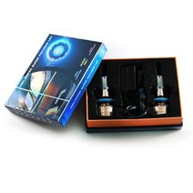 싼타페DM 골드에디션 냉각팬 28w LED 자동차 안개등 깨끗한 챠량램프 밝은 H7