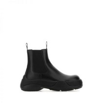 LANVIN 카프스킨 청키솔 첼시부츠