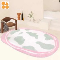 지브라 파스텔 카페트 인테리어 얼룩말 거실 방 매트 포인트 러그