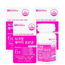 시크릿 레이디 유산균 프로바이오틱스 락토바실러스 람노서스 플란타룸 장 건강 추천 3개X60캡슐 6개월분
