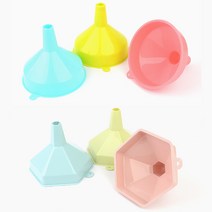 간편 식품용 깔때기 보충제 갈대기 과실주 페트병 깔대 funnel 구멍큰 깔대기 수제청 입구 넓은 곡식 소분용 와이드 주입 음식 소분 위생 플라스틱 음료 옮기기, 원형