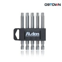 알덴 별비트렌치세트 AL-T50 (T50-75mm) 5PCS / 1판 별렌치 비트별렌치 별복스