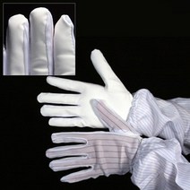 턴트 골프 제전 PU 습식 장갑(1박스 10켤레) 크린룸필수품 정전기방지 방진복, M