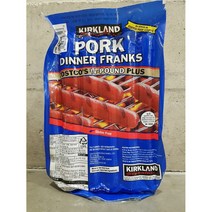 커클랜드 소세지 핫도그 포크 핫도그 1.72kg 아이스박스포장, 1개
