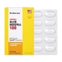 닥터닥터스 포스트바이오틱스 100 30g, 60정, 3개