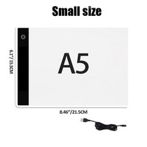 A3/A4/A5 크기 3 단계 디 밍이 가능한 Led 라이트 패드 다이아몬드 페인팅 자수 도구 액세서리를위한 태블릿 눈 보호