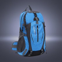 가벼운생활방수배낭 등산 트래킹백팩 피로절감 큰배낭 해외 캠핑 등산동호회 매쉬쿠션, BLACK