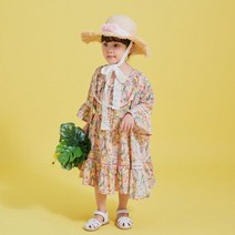 치크 오프숄더 하와이안원피스 CKOW20F5G