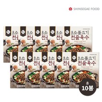 신세계푸드 올반 소불고기 전골 육수 200g X 10봉, 단품