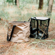 캠플 캠핑 설거지통 건조망 세트 방수 식기