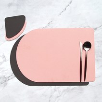 리치밤 북유럽 호텔 방수 매트 2개입, B 핑크