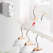 라두나 쭉쭉이 빨래건조대 공간활용 접이식 미니 빨랫대 4.2m, 쭉쭉이 건조대(화이트)