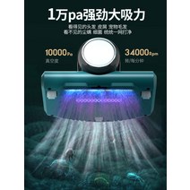 침대청소기 매트리스청소기 무선진드기제거기 진드기제거기 가정용 자외선살균기 먼지제거기, [06] 짙은 녹색[기본 버전] 중간 주파수 진드기 제