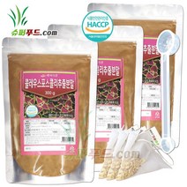 HACCP 식약처 인증 콜레우스 포스콜리 20배 농축분말 콜레우스포스콜리 추출물 100% 포스콜린 함유 아데노신 일인산 활성 콜레우스포스콜리추출분말 + 슈퍼푸드.com 연자육 티백, 3세트, ( 팩 300g + 1g )