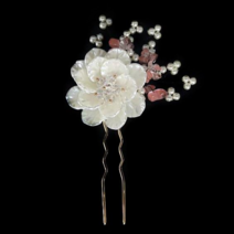 웨딩케이 혼주 돌잔치 한복 비녀핀 머리장식 뒤꽂이