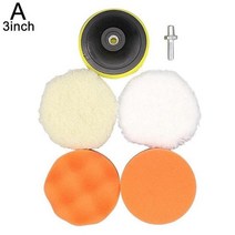 Car Wool Polishing Pad For Polisher Machine Waxin, 01 3 inch