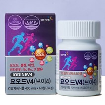 갑상선 요오드 영양제, 1통, 60정