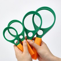 4종 유아용 돋보기 아기 관찰놀이 장난감 사이즈 학습용 유아돋보기 유치원 관찰도구 소품 어린이집 미니