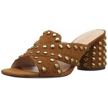 마크제이콥스 Marc Jacobs 여자 여성용 Aurora 스터드 뮬 운동화 스니커즈 신발 힐 샌들 베이지