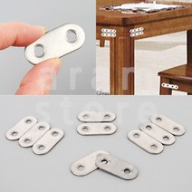 스텐평철 보강철물 36MM 10PCS 스테인레스평철 스텐꺽쇠 일자꺽쇠
