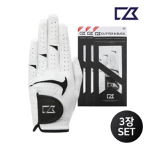 커터앤벅 공용 양피 골프장갑 3장 1세트 - CBU3AGV311, 19