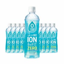 웅진식품 [웅진식품] 이온더핏 제로 500ML x 12pet, 이온더핏 제로칼로리 500ml 12개