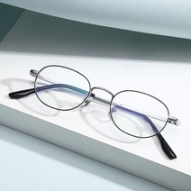티타늄 안경테 가벼운 타원형 초경량 디자인 프레임 5종