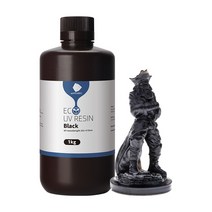 ANYCUBIC ECO UV 수지LCD 3D 프린터에 사용되는 낮은 냄새 안전 405nm, 1kg 블랙 영국 연합 왕국