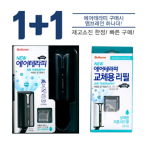 불스원 차량용 공기정화기 [1+1] NEW 에어테라피 차량용 공기청정기, 화이트