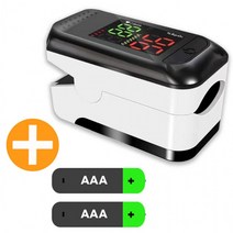 K-mate산소포화도 측정기 휴대용 가정용 맥박측정 AAA건전지 증정 옥시미터, 산소포화도 측정기 SO811 블랙(AAA건전지포함)
