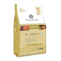 네츄럴코어 시니어 에코9b 유기농 70% 강아지사료, 7개, 5.2lg