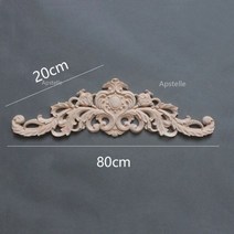 고무 나무 긴 꽃 조각 홈 장식 액세서리 도매 및 소매 공급, K5-80X20cm