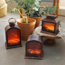 미니벽난로 멍때리기 레스토랑 카페 조명 모닥불난로 베란다캠핑 글램핑 모닥불조명 야외불멍 불멍벽난로, 미니 라운드 불멍 13