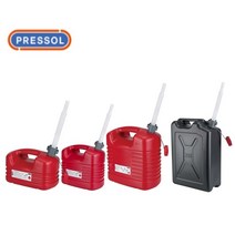 [프레솔] 독일제 제리캔 연료통 기름통 휘발유 등유 캠핑용 5리터 10리터 20리터, [선택4] 21 127 블랙 20리터