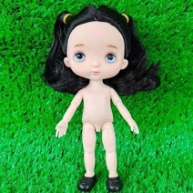 구체관절인형 구관인형 마론인형 만들기 18 인형 새 얼굴 큰 머리 그리기 눈 13 움직일 수있는 관절 몸 diy 장난감 아이를위한 선물 그림 연인 연습 메이크업 인형 75, 인형 c1, 옷을 입은 인형