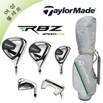 테일러메이드 골프 여성용 풀세트 RBZ 스피드라이트 캐디백 포함, 없음