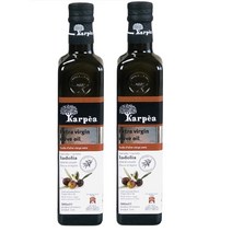 올리브유 EV냉압착 500ml x 2개 선물세트 박스 포장 오일 기름 명절 선물 제품