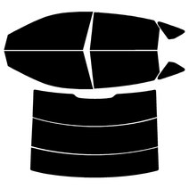 로톰 쉐보레 임팔라 측후면 썬팅필름, 임팔라 (15-현재), RTF-4S 05 (진함)